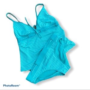 JAG Tankini Swimsuit Sz L